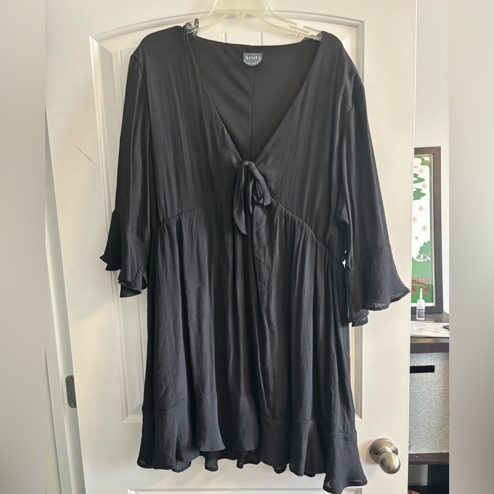 ARULA Black Mini Dress
